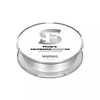 VARIVAS PE Line Avani Salt Water Finesse PE X8 150м Кристально-белый Нет. 0.4 Нет. 0,4 (9,2 фунта)