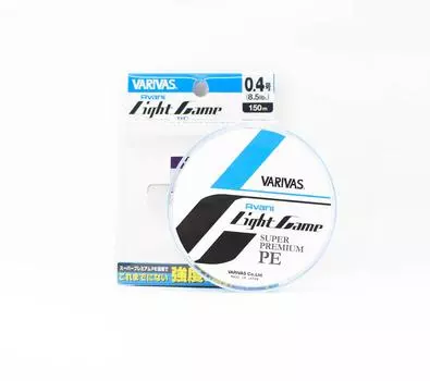 Varivas PE Line Light Game Super Premium CenterMark 150 м PE 0,4 8,5 фунтов 578 синий