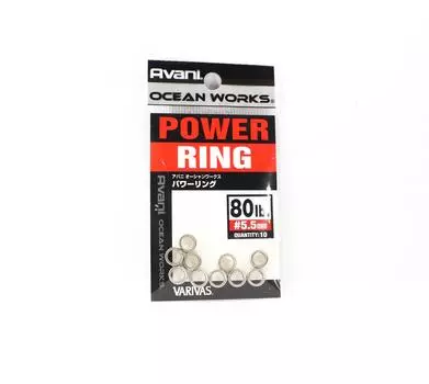 Varivas Разъемные кольца Power Heavy Duty Strong, 80 фунтов (4032)