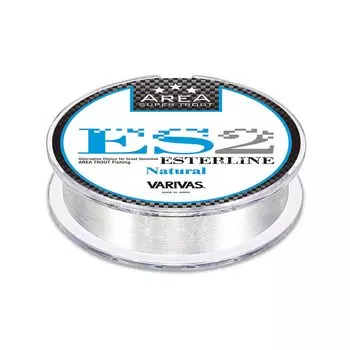 VARIVAS Super Trout Area ES2 Ester Natural 80m No. 0.4