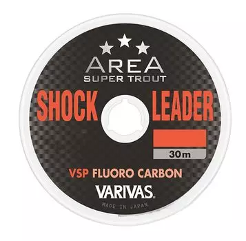 VARIVAS Super Trout Area Shock Leader VSP Fluorocarbon 30m Natural 4lb (0.8)