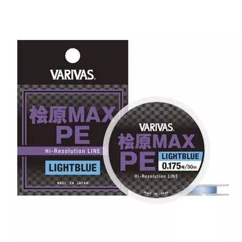 VARIVAS VARIVAS Hibara MAX PE 30м Светло-голубой Нет. 0.2