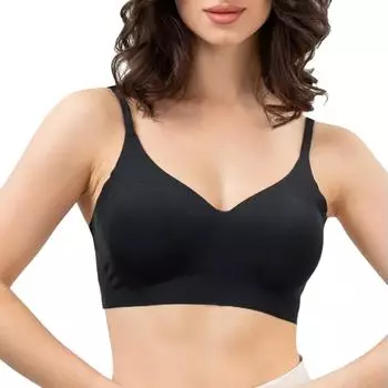 Varsbaby Бесшовные бюстгальтеры без косточек с регулируемыми бретелями, базовые бюстгальтеры для сна на каждый день