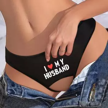 Varsbaby День святого Валентина женские сексуальные открытые трусики-стринги с набивным рисунком S