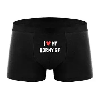 Varsbaby Men s Letter Pattern Daily Panty Thin Trendy Panty S чёрный