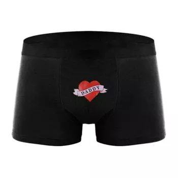 Varsbaby Men s Print Fun Pattern Panty Thin Trendy Panty S чёрный