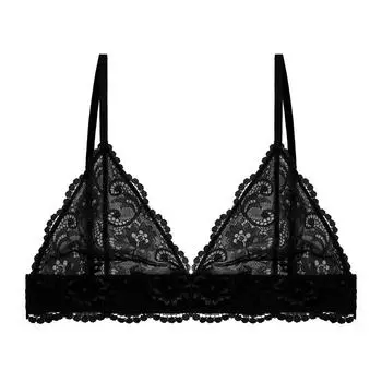 Varsbaby Сексуальный женский беспроводной кружевной комфортный бюстгальтер