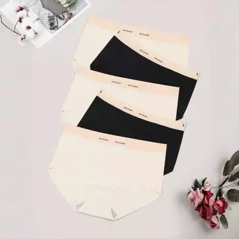 Varsbaby Женское эластичное нижнее белье Мягкие сексуальные бесшовные трусики S чёрный