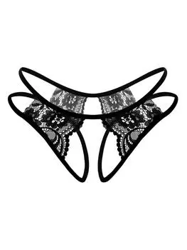 Varsbaby Женские кружевные стринги-стринги Невидимые трусики Сексуальное нижнее белье с низкой посадкой S