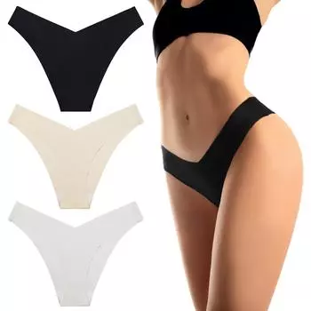 Varsbaby женское эластичное нижнее белье, мягкие сексуальные стринги, бесшовные трусики