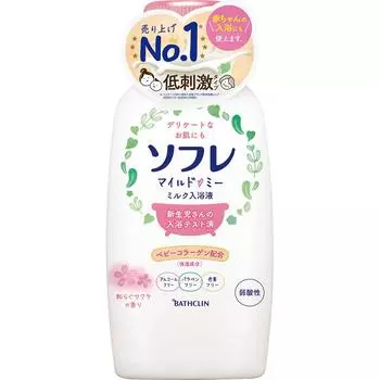 Vasclin Soflex Mild me - молочко для купания - нежный аромат вишни 720 мл Жидкое средство для ухода за кожей Уход за кожей Тщательно размешайте и используйте в соотношении примерно 60 мл.