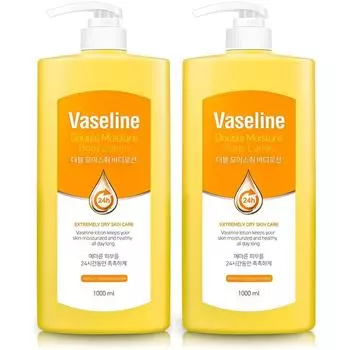 Vaseline 24h Double Moisture Body Lotion, 2 units, 1L