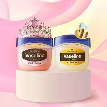 Vaseline Бальзам для губ Lip Therapy Minija 7 г, 2 вида, выберите 1 Minija Lip Balm Pink Bubbly (7g)