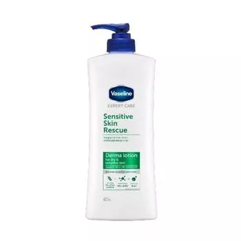 Vaseline Derma Sensitive Skin Rescue Lotion Unscented, 1 unit, 400ml