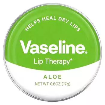 Vaseline Lip Therapy, Алоэ, 0,6 унции (17 г)