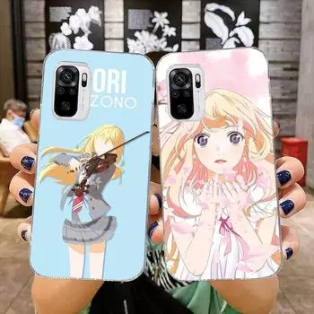 Ваш чехол для телефона Lie In April для Xiaomi 12 11T 10 9 Redmi Note 11 10 10S Pro Redmi 9 9A 8 Прозрачный чехол для телефона Xiaomi 12-12X