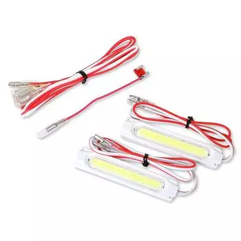 ВАШ Harrier 80 Серии Специальная Светодиодная Подсветка Бампера [Белая] Специальный Дизайн Простая Установка 80 HARRIER Toyota TOYOTA y28-3474 [5] M