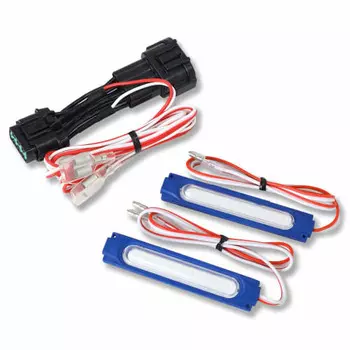 ВАШ. Эксклюзивная светодиодная подсветка бампера KICKS [синяя] Аксессуары для KICKS Custom Parts Dress Up Nissan Y27-3352 5 S