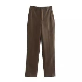 Ваш осенний новый европейский и американский карманный свободный пиджак Pants XS