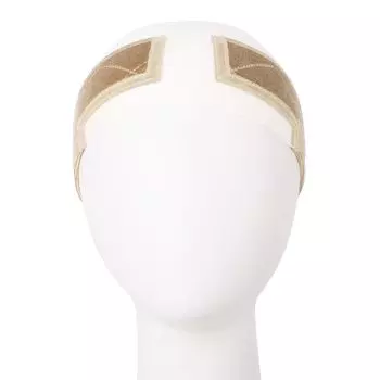 Ваша фиксация парика Парик Парик Скольжение Парик Остается в Увеличенном Использовании с Париком Легко Регулируемая Бежевая [За Пределами Мыслей] Повязка, Предотвращение, Кружево, Велюр, Повязка,