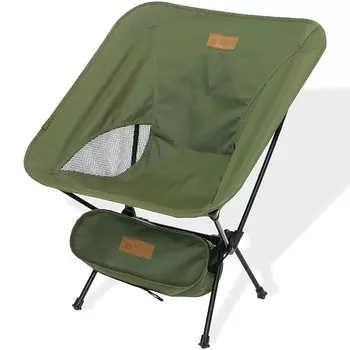 VASTLAND Chair Outdoor Chair Camping Chair Складной Грузоподъемность 120 кг Оливковый
