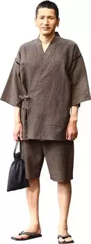 Ватаносато Куруме Чиджими Ори Джинбей Все процессы сделаны в Японии Размеры Когаре S/M/L/LL/3L (ЛЛ, Чай)