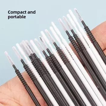 Ватная палочка спиральная щеточка для удаления ресниц null темно-фиолетового