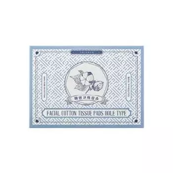 Ватные диски Bianco тканевого типа с отверстиями, один предмет, 100 листов, корейская косметика