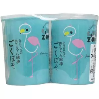 Ватные палочки Cotton Zoo Baby Gokuboso Water Drop Type