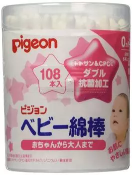 Ватные палочки Pigeon baby 108 шт.