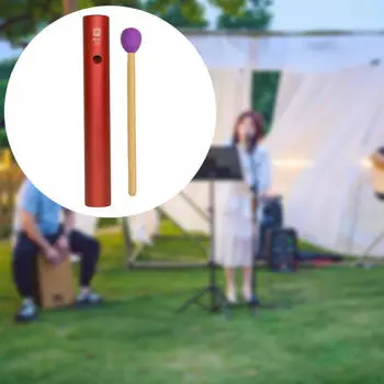 Вау-труба, низкочастотный ручной ударный инструмент для начинающих, живые концерты красный