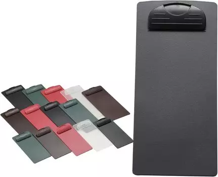 Ваучер на ограбление, коммерческий ваучер, файл ваучера, ресторанная кассовая доска, 10 зажимов, держатель, зажим, папка, (черный (Средний размер) Шт)