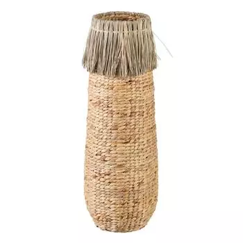 Ваза 23 х 23 х 82 см Натуральный Натуральное волокно