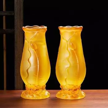 Ваза Будды для Будды перед Буддой, украшения Гуаньинь для украшения цветов в гостиной, бутылка для воды для вазы для цветов