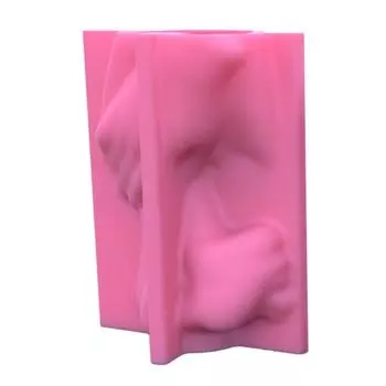 Ваза для человеческого тела в европейском стиле, силиконовая форма, форма для цементной штукатурки, сочная смола, инструмент для изготовления цветов