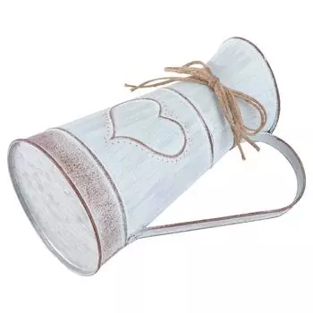 Ваза для цветочной композиции в деревенском стиле, ведро, горшок, декоративный центральный элемент стола