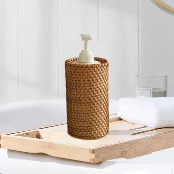 Ваза для цветов из ротанга, плетеный цветочный горшок, держатель для хранения, центральный элемент стола, декор для свадьбы в помещении Style B