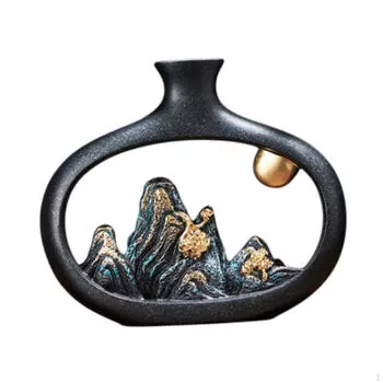 Ваза для цветов из смолы, декоративная центральная часть, подарок, композиция, настольное украшение для полки Tall