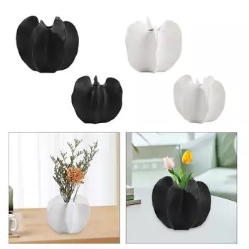 Ваза для цветов карамбола, нестандартная центральная часть стола, украшение для стола, тумба под телевизор, обеденный стол, гостиная, спальня, домашний декор