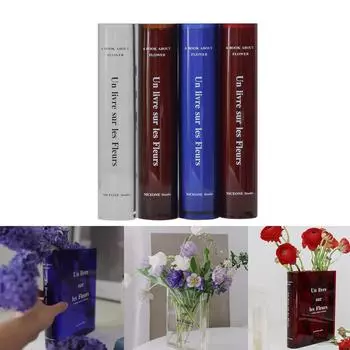 Ваза для цветов «Прозрачная книга» A