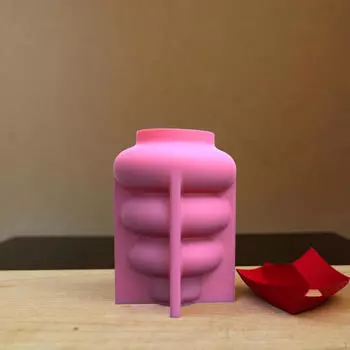 Ваза для цветов, силиконовая модель, ремесла, эпоксидная смола, кастрюля, искусство, сделай сам, бетон