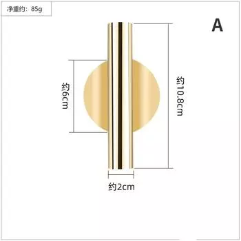 Ваза для цветов в скандинавском стиле, трубка, современный стиль, держатель для сухоцветов, декор для гостиной, настенное украшение для дома, подарки A