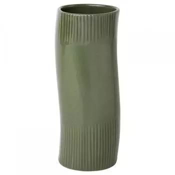 Ваза IKEA FR DD Freud темно-зеленая 21 см