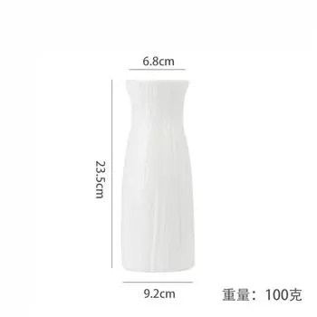 Ваза из пластика в виде ананаса с водяной рябью, обернутая пеньковой веревкой, для цветочной композиции своими руками, цветочный горшок, украшение для гостиной, домашний декор One Size