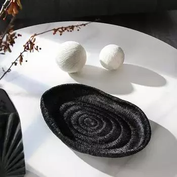 Ваза из смолы, поднос из кораллов, нестандартная фруктовая чаша, ваза с золотыми нитями, банка для хранения смолы, украшения, настольный контейнер, украшение для дома