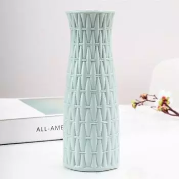 Ваза с цветочным рисунком, не выцветающая, легко чистится, толстая, привлекательная, современная, настольная, керамическая, для отеля белый