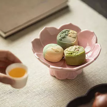 Ваза с фруктами, китайский чай, поднос для закусок, украшение дома, десерт, сервировка для праздника A