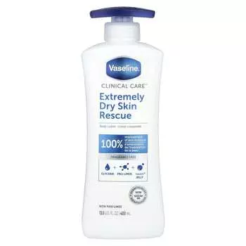 Вазелин, Clinical Care™, Extreme Dry Skin Rescue, лосьон для тела, без запаха, 13,5 жидких унций (400 мл)