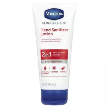 Вазелин, Clinical Care, лосьон для гигиены рук, 3 жидких унции (88,5 мл)