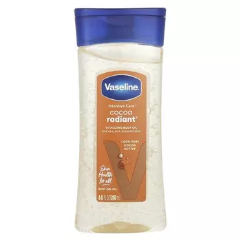 Вазелин, Intensive Care™, восстанавливающее масло для тела, Cocoa Radiant®, 6,8 жидких унций (200 мл)
